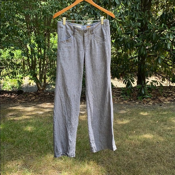 Pilcro Flare linen/Cotten pants - Picture 1 of 3